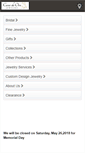 Mobile Screenshot of casadeorojewelers.com